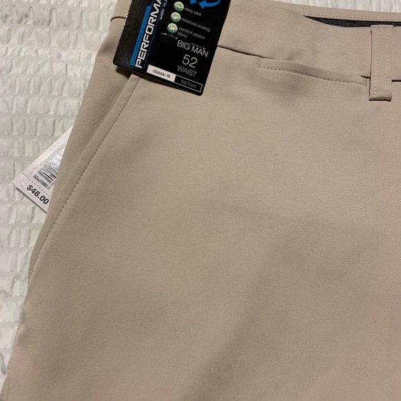 Round tree & Yorke men’s performance golf shorts size 52B stone - Picture 2 of 5